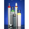 ISO7866 Standard à haute pression 10.2L Aluminium O2 Gas Cylinders